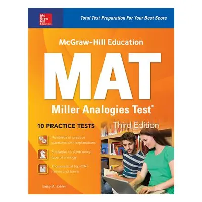 "McGraw-Hill Education Mat Miller Analogies Test, Third Edition" - "" ("Zahler Kathy")(Paperback