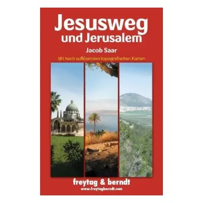 "Jesus Way and Jerusalem" - "" ("")(Sheet map, folded)