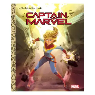 "Captain Marvel Little Golden Book (Marvel)" - "" ("Sazaklis John")(Pevná vazba)