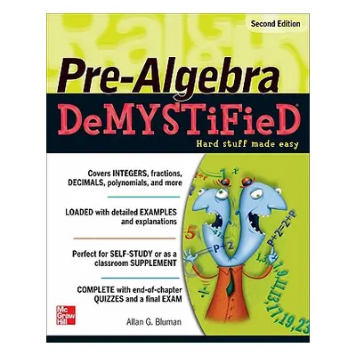 "Pre-Algebra Demystified" - "" ("Bluman Allan")(Paperback)