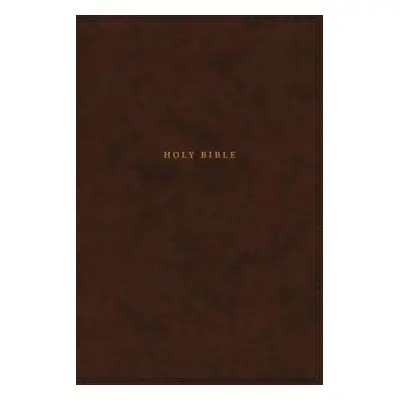 "Nkjv, Reference Bible, Classic Verse-By-Verse, Center-Column, Leathersoft, Brown, Red Letter Ed