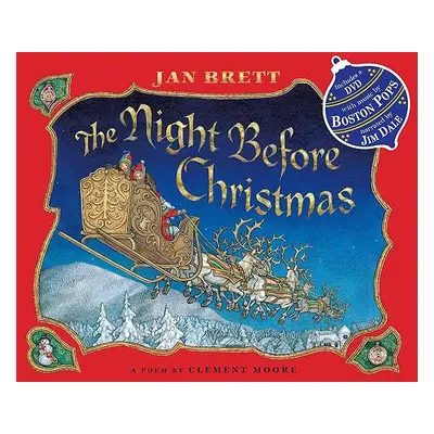 "The Night Before Christmas [With DVD]" - "" ("Brett Jan")(Pevná vazba)