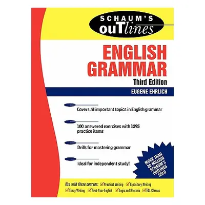 "Schaum's Outline of English Grammar" - "" ("Ehrlich Eugene H.")(Paperback)