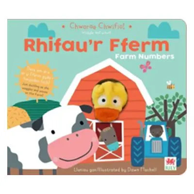 "Chwarae Chwifio: Rhifau'r Fferm / Farm Numbers" - "" ("Books Really Decent")(Pevná vazba)