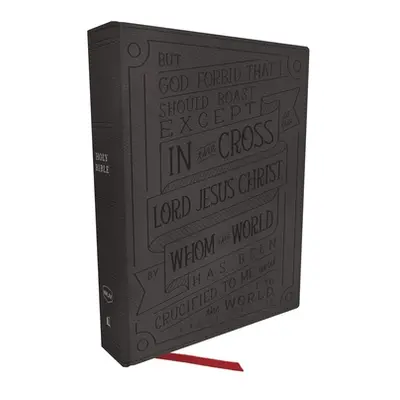 "Nkjv, Journal Reference Edition Bible, Verse Art Cover Collection, Leathersoft, Gray, Red Lette