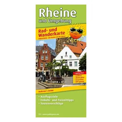 "Rheine and the surrounding area" - "" ("")(Sheet map)