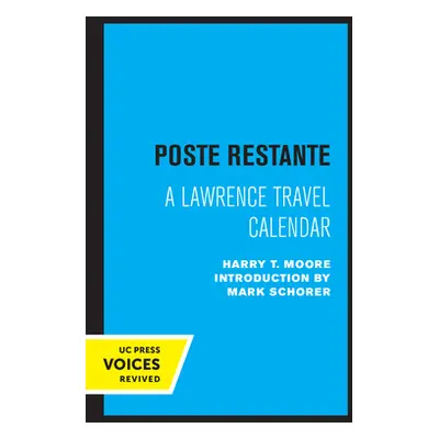 "Poste Restante: A Lawrence Travel Calendar" - "" ("Moore Harry T.")(Paperback)