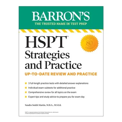 "HSPT Strategies and Practice, Second Edition: 3 Practice Tests + Comprehensive Review + Practic