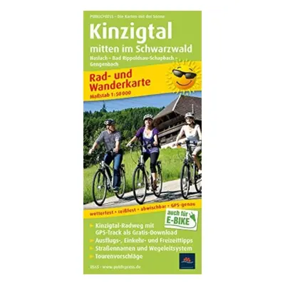 "Kinzig valley in the middle of the Black Forest, cycling and hiking map 1:50,000" - "" ("")(She