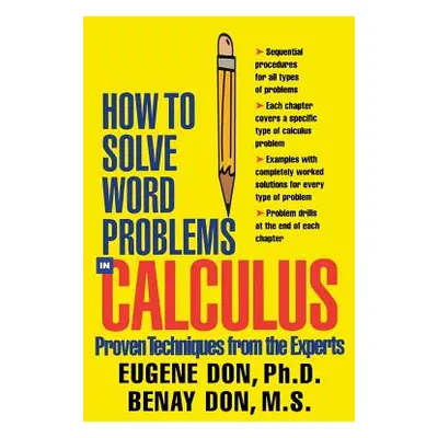 "How to Solve Word Problems in Calculus" - "" ("Don Eugene")(Paperback)