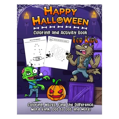 "Coloring and Activity Book - Halloween Edition" - "" ("Hall Harper")(Paperback)