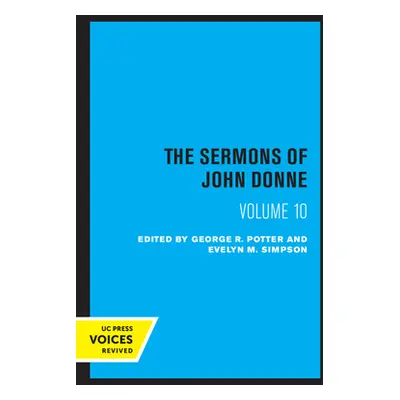 "The Sermons of John Donne, Volume X" - "" ("Donne John")(Paperback)