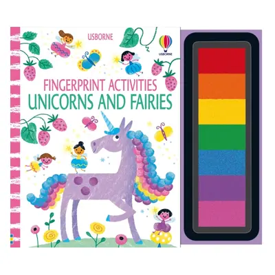 "Fingerprint Activities Unicorns and Fairies" - "" ("Watt Fiona")(Spiral bound)