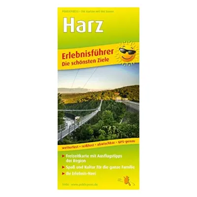 "Harz" - "" ("")(Sheet map, folded)