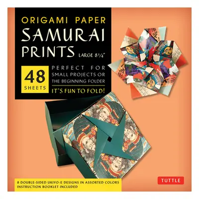 "Origami Paper - Samurai Prints - Large 8 1/4 - 48 Sheets: Tuttle Origami Paper: High-Quality Or