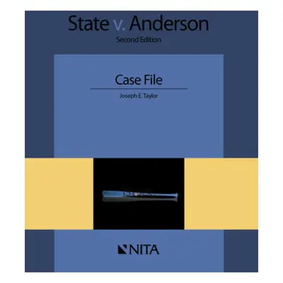 "State V. Anderson: Case File" - "" ("Taylor Joseph E.")(Paperback)