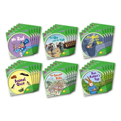 "Oxford Reading Tree: Level 2: More Songbirds Phonics" - "Class Pack (36 books, 6 of each title)