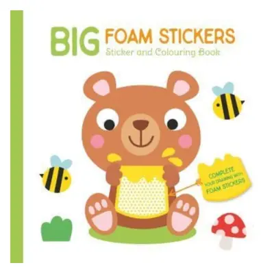 "Big Foam Stickers: Bear" - "" ("")(Paperback / softback)