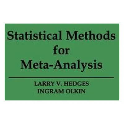 "Statistical Methods for Meta-Analysis" - "" ("Hedges Larry V.")(Pevná vazba)