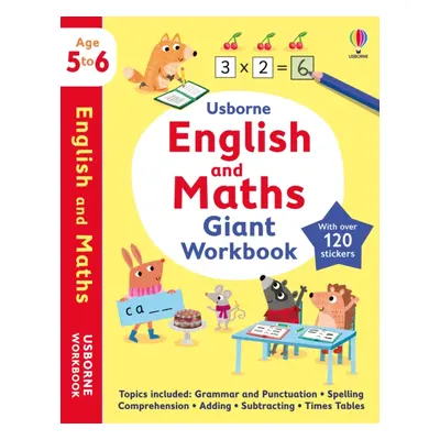 "Usborne English and Maths Giant Workbook 5-6" - "" ("Bathie Holly")(Paperback / softback)