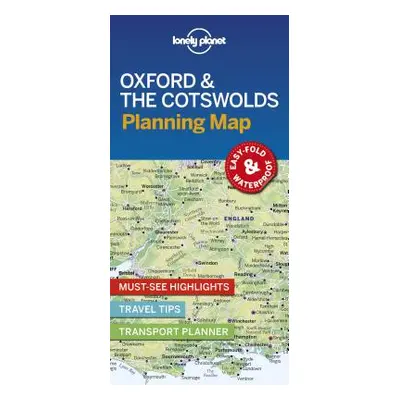 "Lonely Planet Oxford & the Cotswolds Planning Map 1" - "" ("Lonely Planet")(Folded)