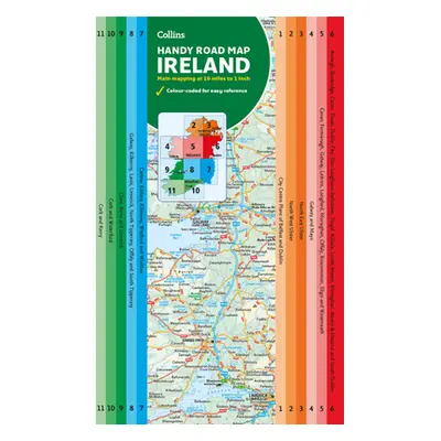 "Map of Ireland Handy: Ideal for Route Planning" - "" ("Collins")(Folded)