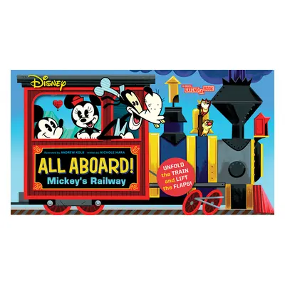 "Disney All Aboard! Mickey's Railway (an Abrams Extend a Book)" - "" ("Kolb Andrew")(Board Books