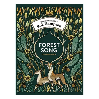 "Forest Song Coloring Book" - "" ("Hampson R. J.")(Pevná vazba)