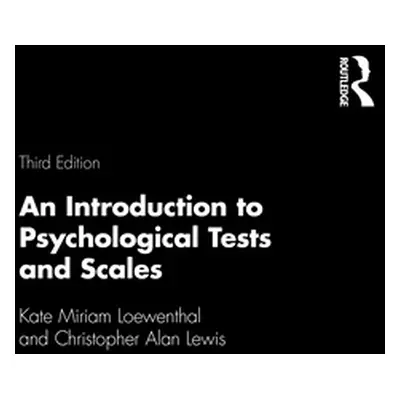 "An Introduction to Psychological Tests and Scales" - "" ("Loewenthal Kate Miriam")(Paperback)