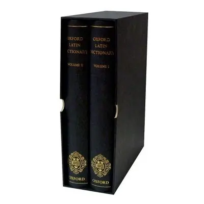 "Oxford Latin Dictionary 2 Volume Set" - "" ("Oxford Languages")(Boxed Set)