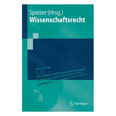 "Wissenschaftsrecht" - "" ("Speiser Guido")(Paperback)