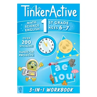 "Tinkeractive 1st Grade 3-In-1 Workbook: Math, Science, English Language Arts" - "" ("Krasner Ju