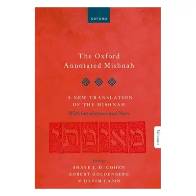 "The Oxford Annotated Mishnah" - "" ("Cohen Shaye J. D.")(Paperback)