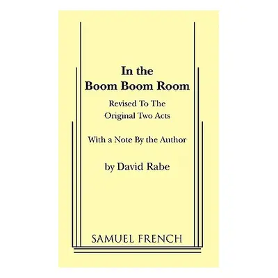 "In the Boom Boom Room" - "" ("Rabe David")(Paperback)