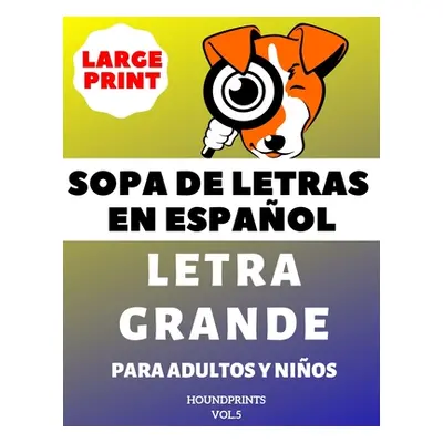 "Sopa De Letras En Espaol Letra Grande Para Adultos y Nios