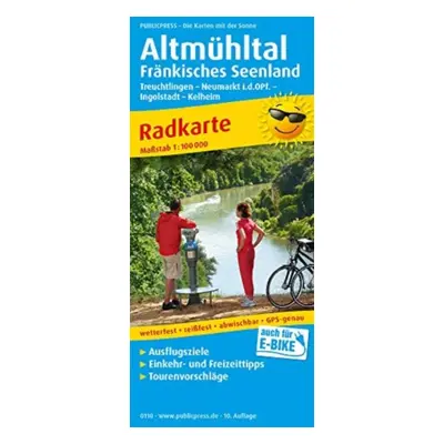 "Altmuhltal - Franconian Lake District, Treuchtlingen - Neuma" - "" ("")(Sheet map, folded)