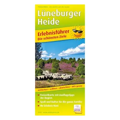 "Luneburg Heath" - "" ("")(Sheet map, folded)