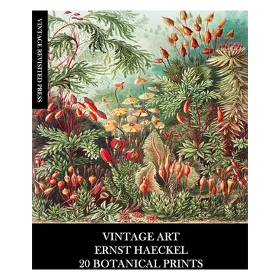 "Vintage Art: Ernst Haeckel: 20 Botanical Prints: Flora and Fauna Ephemera for Framing, Collage 