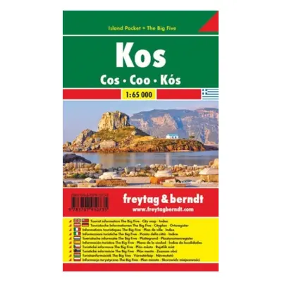 "freytag & berndt Island Pocket + The Big Five Greece, Kos 1:65,000" - "" ("")(Sheet map, folded