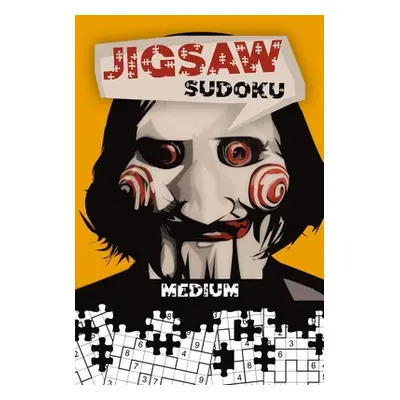 "Jigsaw Sudoku Book: Sudoku Books for Adults, 200 Medium Level Jigsaw Sudoku Puzzles, Irregularl