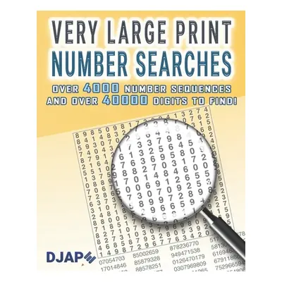 "Very Large Print Number Searches: Over 4000 number sequences and over 40000 digits to find!" - 