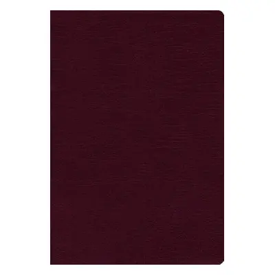 "NIV, Thinline Bible, Bonded Leather, Burgundy, Red Letter Edition" - "" ("Zondervan")(Bonded Le