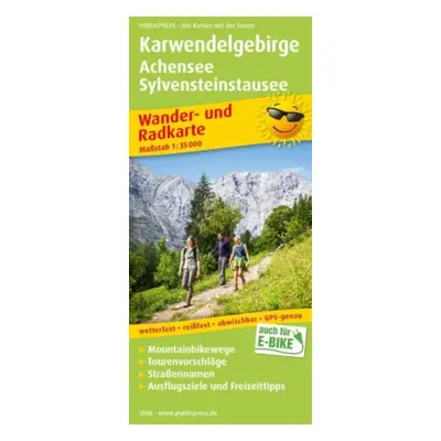 "Karwendel mountains, hiking and cycling map 1:35,000" - "" ("")(Sheet map, folded)