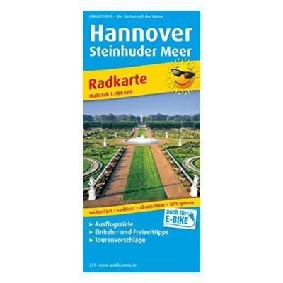 "Hanover - Steinhuder Meer 1:100,000" - "" ("")(Sheet map, folded)