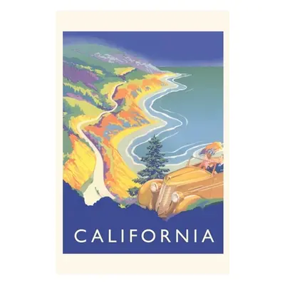 "Vintage Journal California Travel Poster" - "" ("Found Image Press")(Paperback)