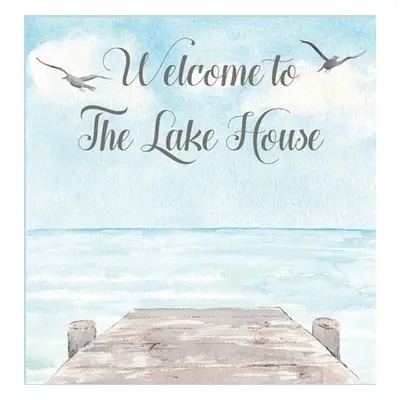 "Lake house guest book (Hardcover) for vacation house, guest house, visitor comments book" - "" 