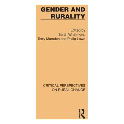 "Gender and Rurality" - "" ("Whatmore Sarah")(Pevná vazba)