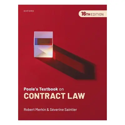 "Pooles Textbook on Contract Law 16th Edition" - "" ("Merkin")(Paperback)