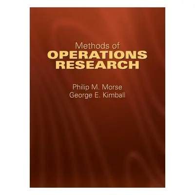 "Methods of Operations Research" - "" ("Morse Philip M.")(Paperback)