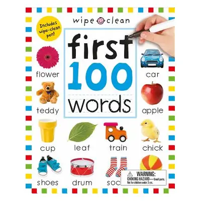 "Wipe Clean: First 100 Words (Enclosed Spiral Binding): Includes Wipe Clean Pen" - "" ("Priddy R